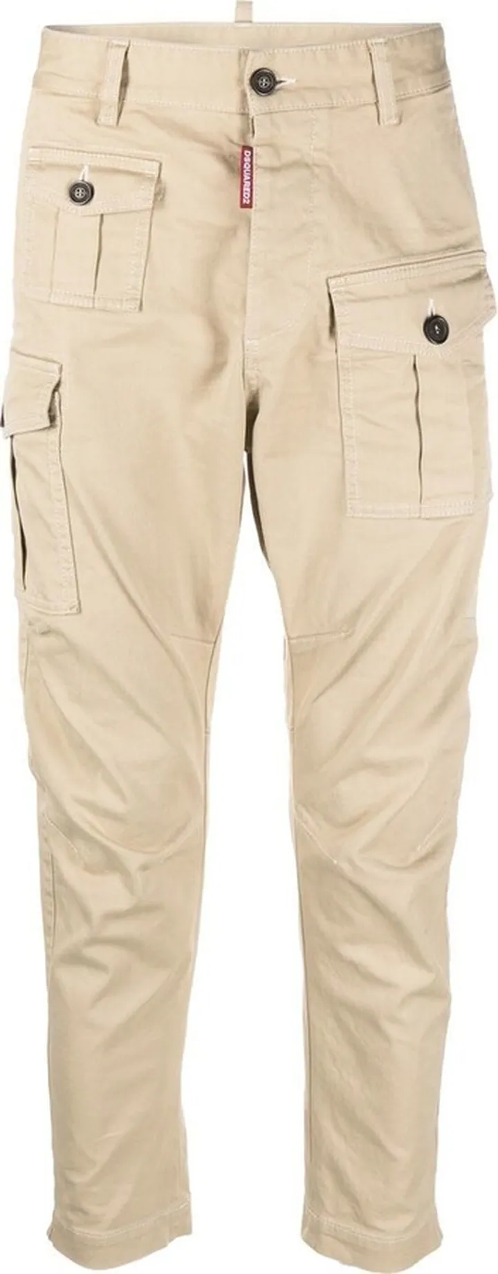 Logo-Patch Tapered Trousers