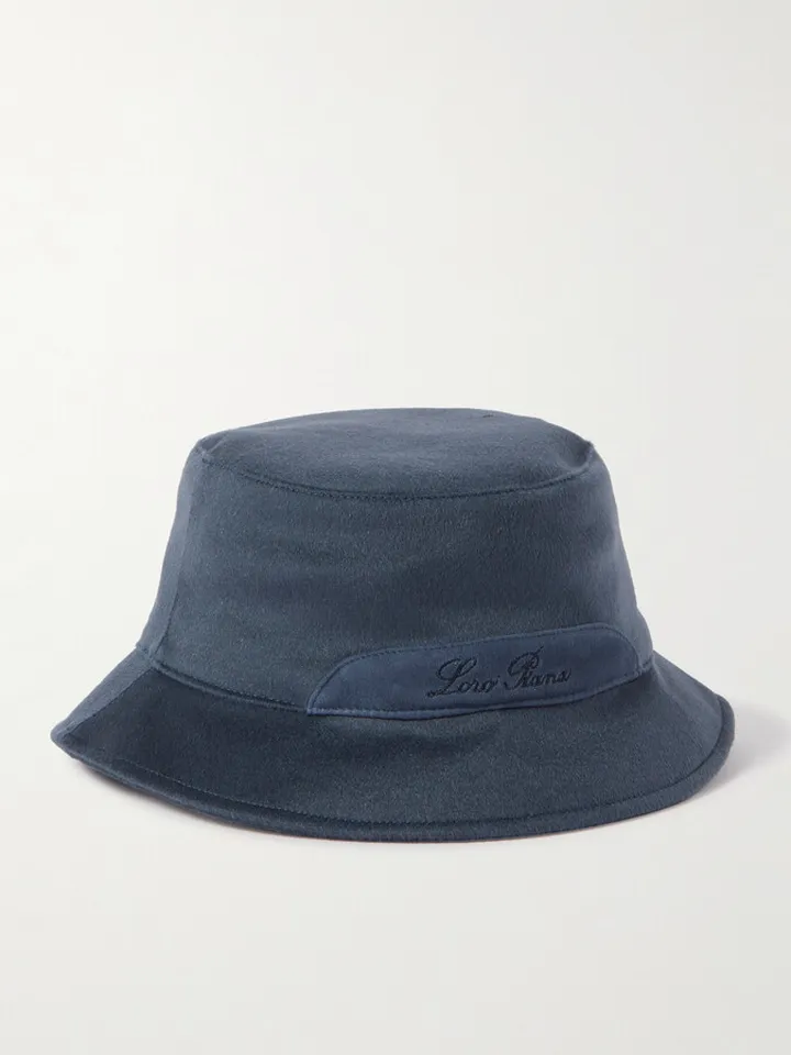 Cityleisure Suede-Trimmed Storm System® Cashmere Bucket Hat