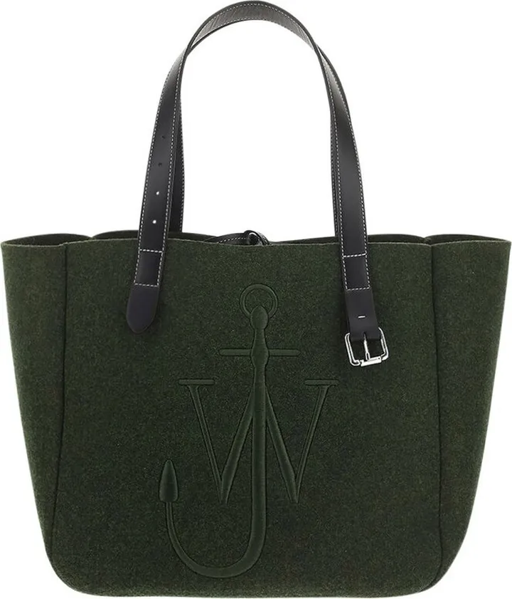 JW Anderson Logo Embroidered Tote Bag