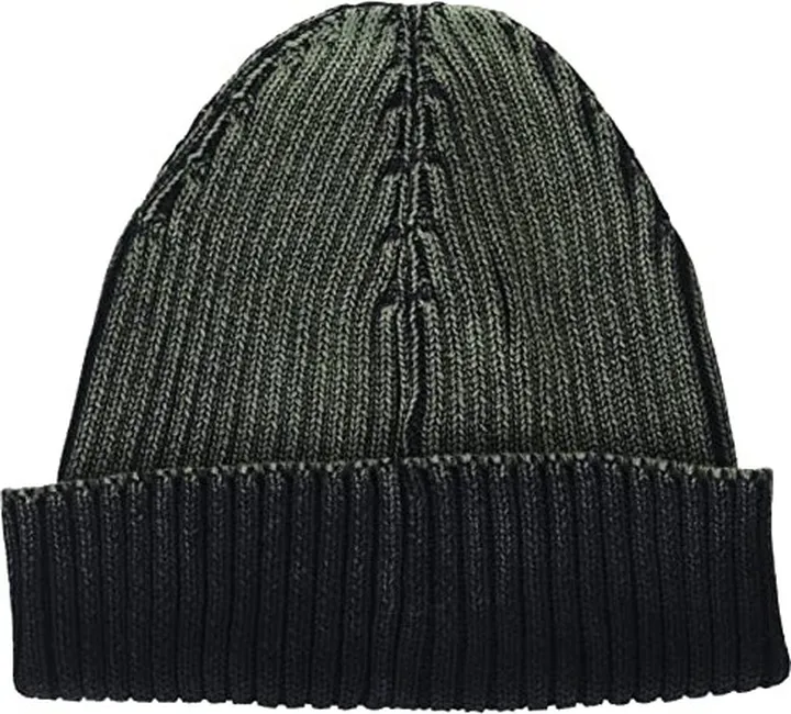 John Varvatos Men's Ribbed Beanie in Marble WASH