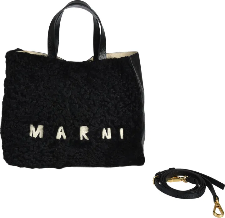Logo Detail Shopping Tote
