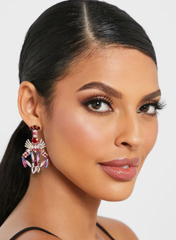Stone Drop Earrings