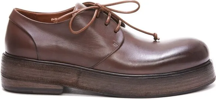 Marsèll Round Toe Lace-Up Shoes