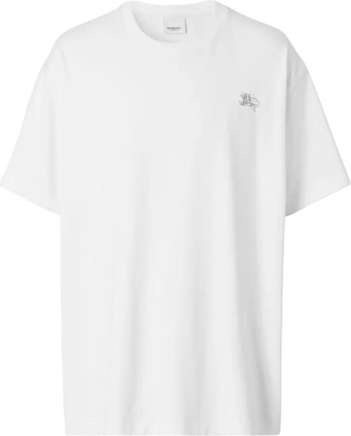 Burberry Embellished Equestrian Knight Device T-Shirt