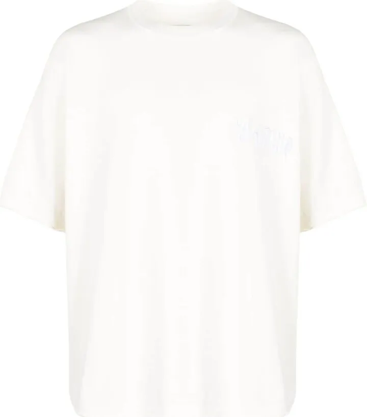 logo-embroidered short-sleeve T-shirt