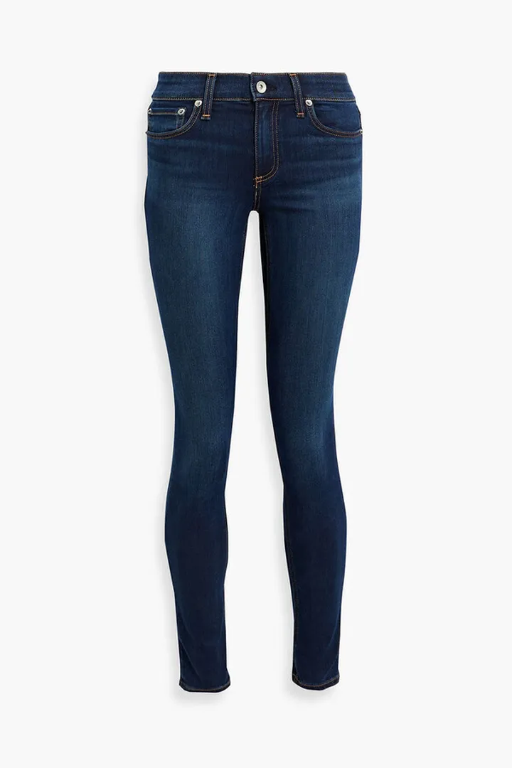Cate mid-rise skinny jeans