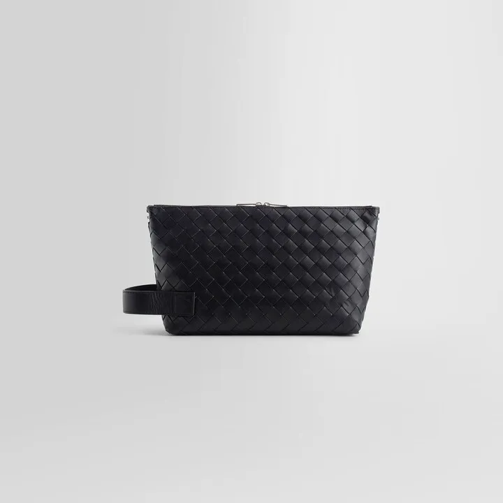 Bottega Veneta Man Black Clutches & Pouches