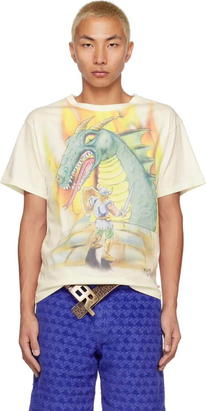 ERL White Graphic T-Shirt