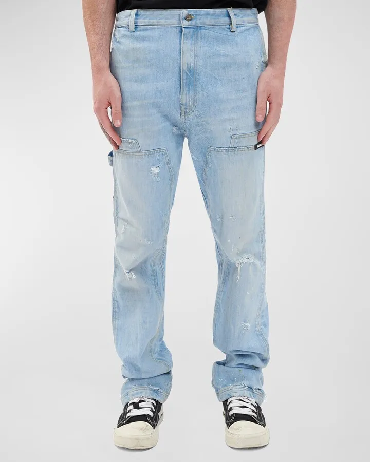 Men's Denim Carpenter Pants