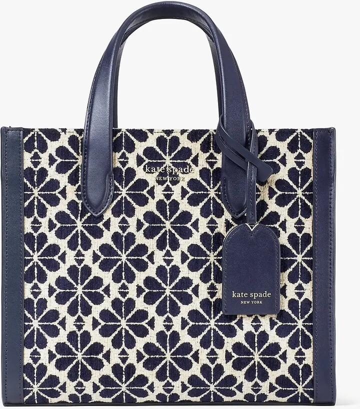 Kate Spade Manhattan Spade Flower Chenille Small Tote