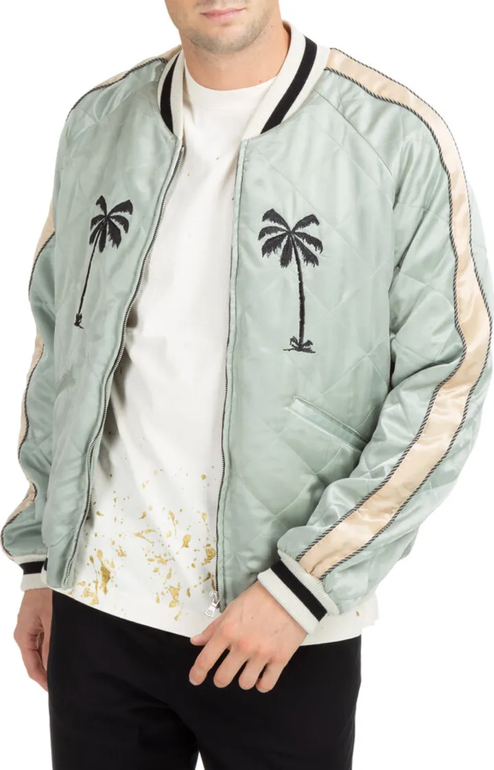 Life Is Palm Life Is Palm Bomber Jacket