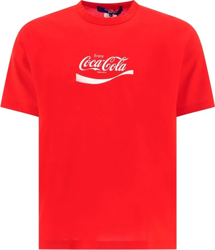 Junya Watanabe Coca-Cola Logo Print Crewneck T-Shirt