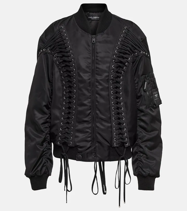 Technical bomber jacket