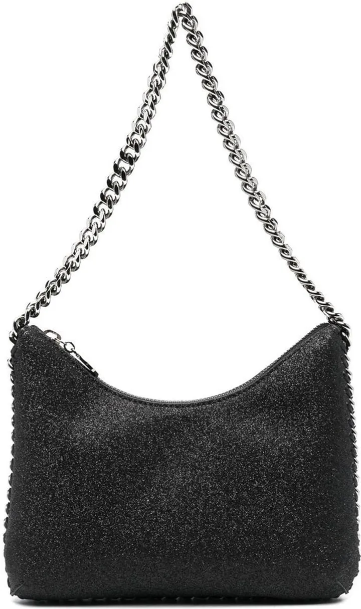 Chain-Link Detail Shoulder Bag