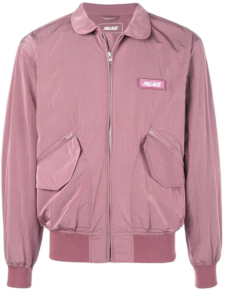 Full-Zipped Bomber Jacket