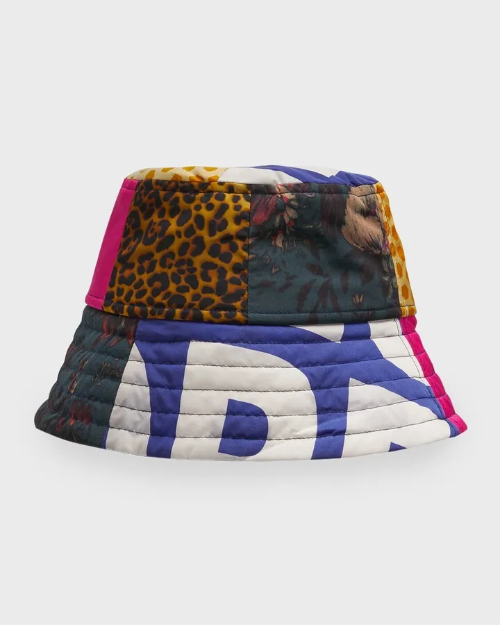 Men's Patchwork Bucket Hat
