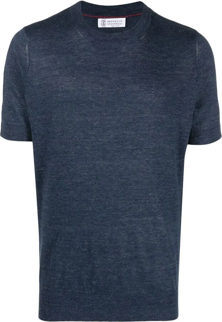 fine-knit T-shirt