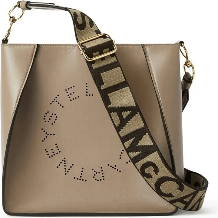 Stella McCartney Perforated Logo Crossbody Bag