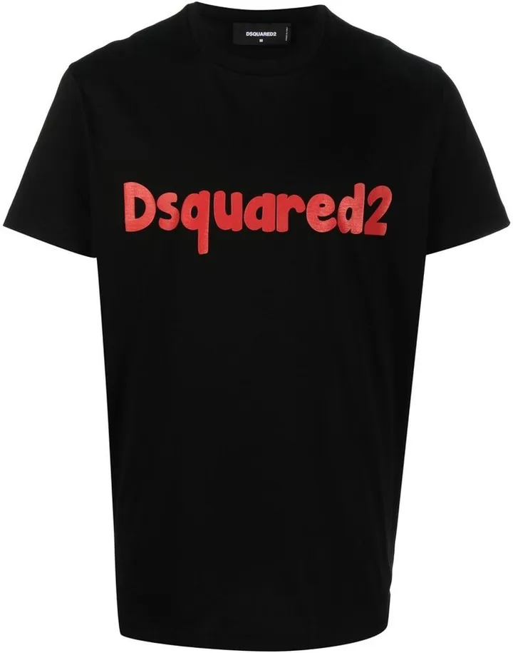logo-print cotton T-shirt