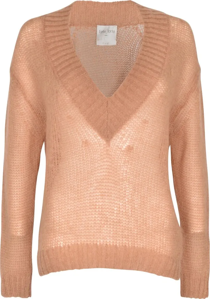V-neck Knit Sweater