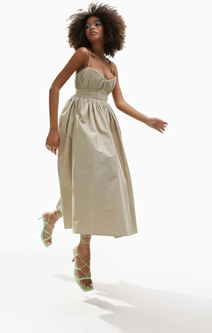 Structured Cotton Dress
