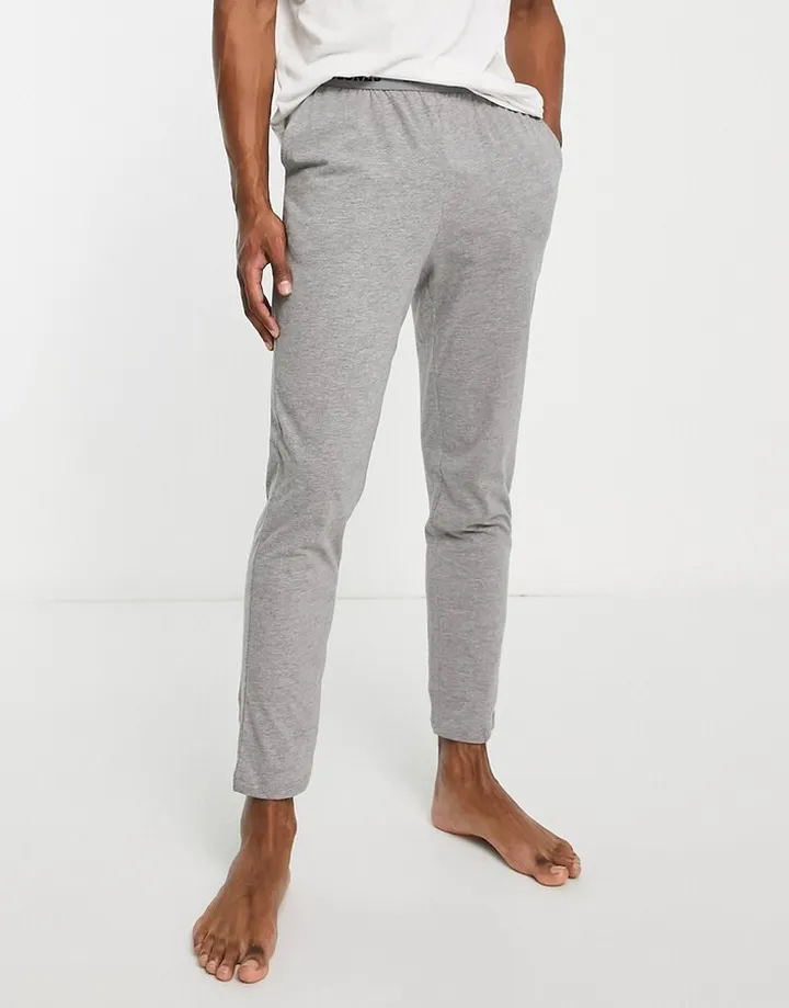 Jack & Jones lounge pants in light heather gray