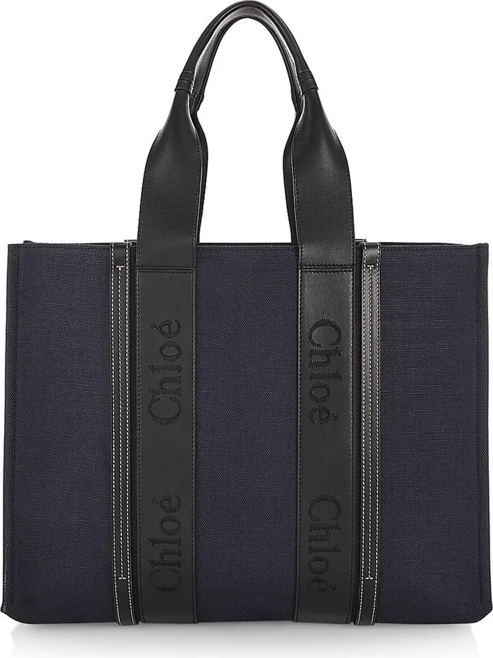 Large Woody Canvas Tote