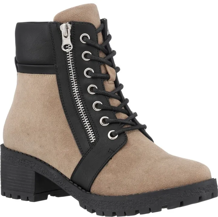 Gc Shoes Women's Taylor Colorblock Lace-Up Boots Women's Shoes