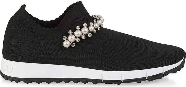 Verona Embellished Sustainable Knit Trainers