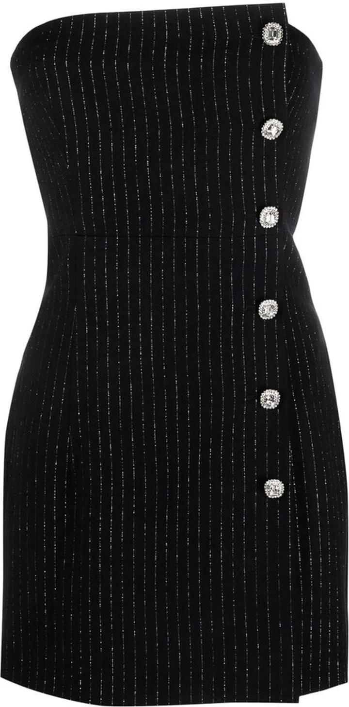 Pinstripe Mini Dress