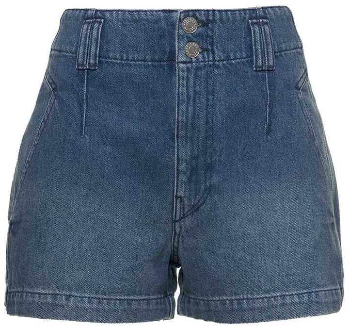 Isabel Marant Étoile Tihiana High Waisted Denim Shorts