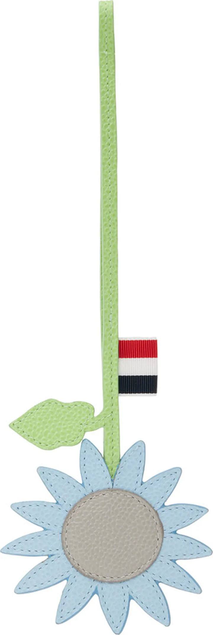 Thom Browne Green & Blue Flower Luggage Tag
