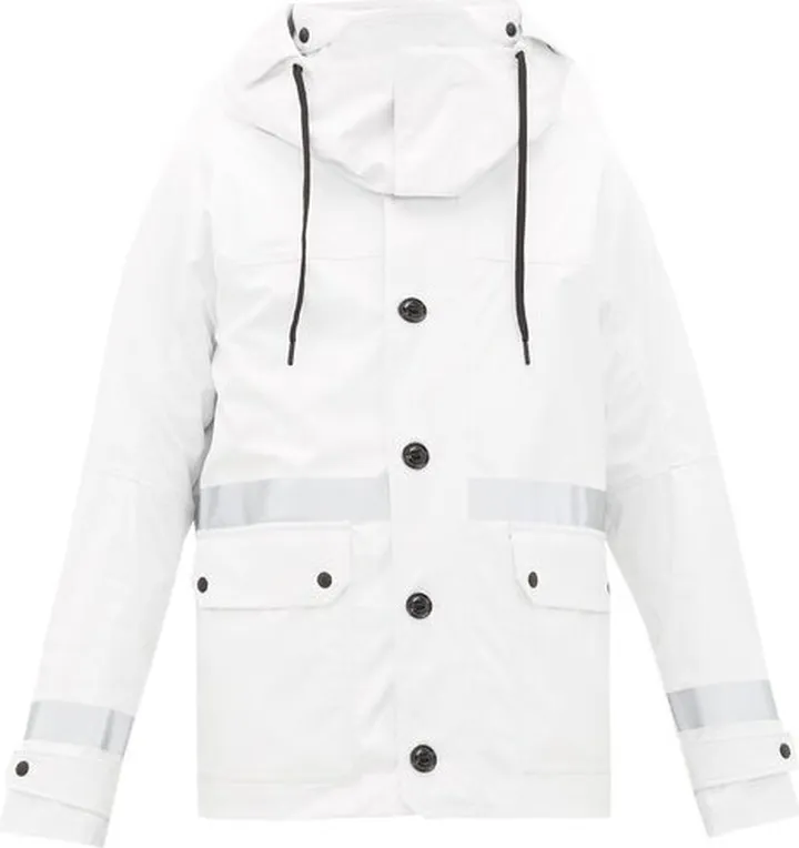 Paillon Logo-patch Technical Hooded Parka