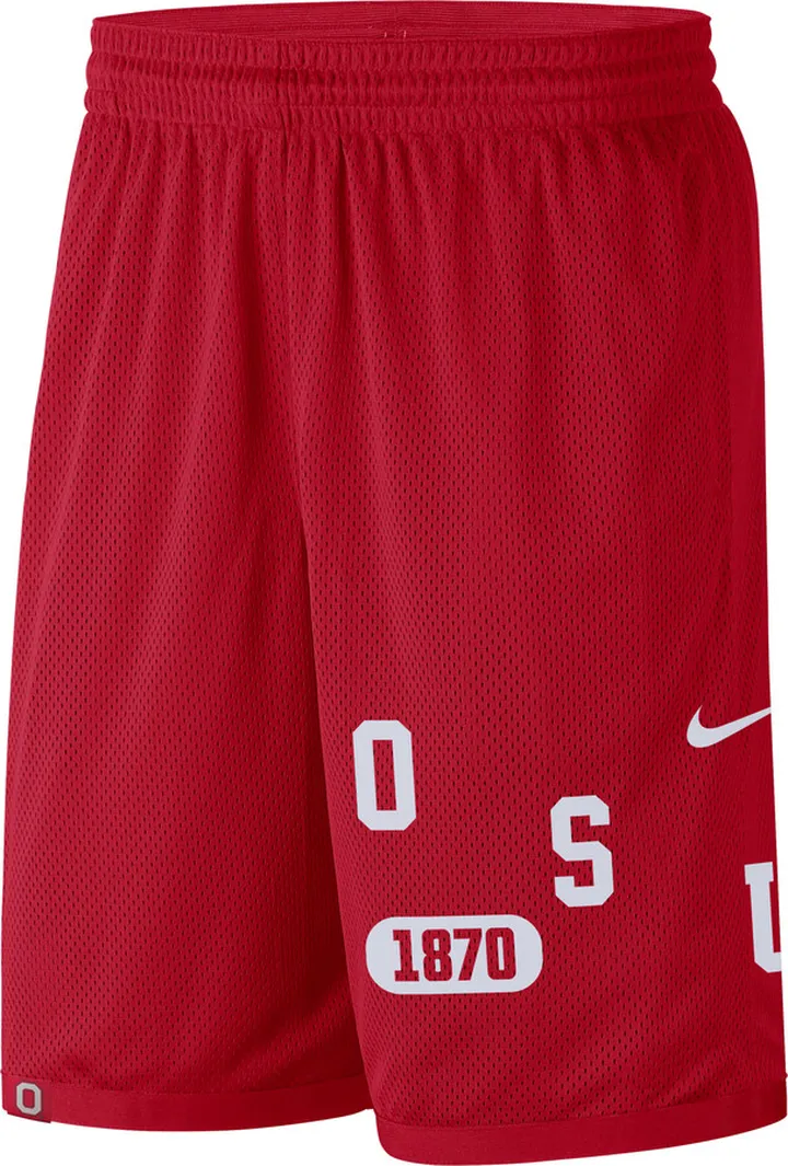 Ohio State Nike Men's Dri-FIT College Shorts in Red