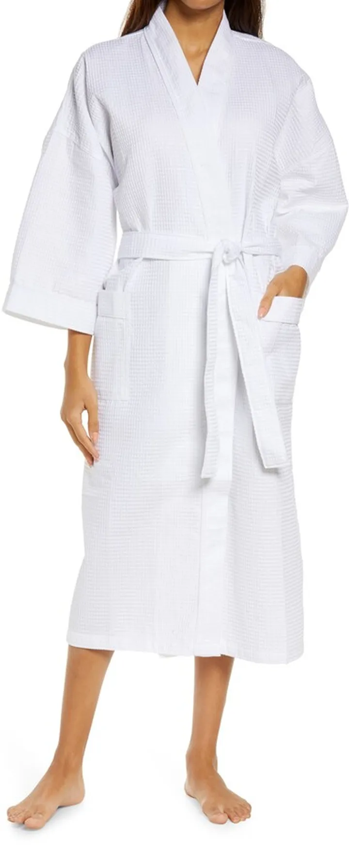 Somerset Woven Waffle Robe