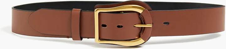 Leather belt