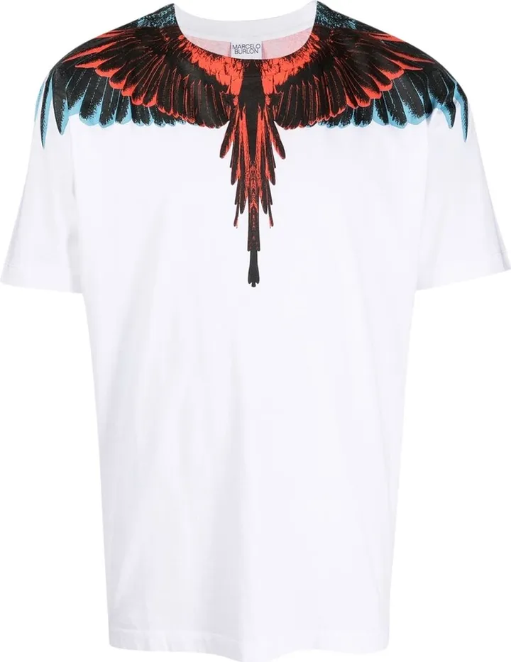 Icon Wings Regular T-shirt White Orange