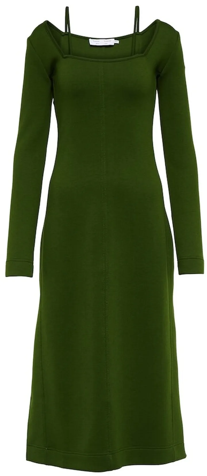 Stretch-jersey midi dress