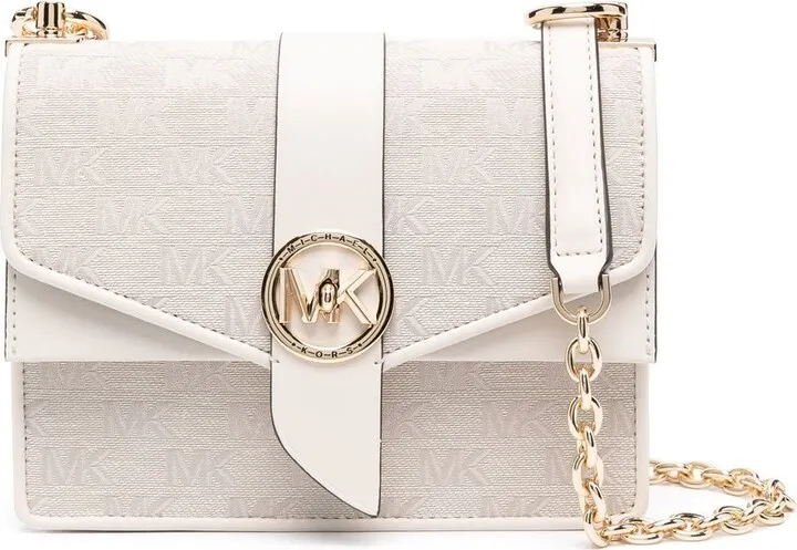 Logo Jacquard Crossbody Bag
