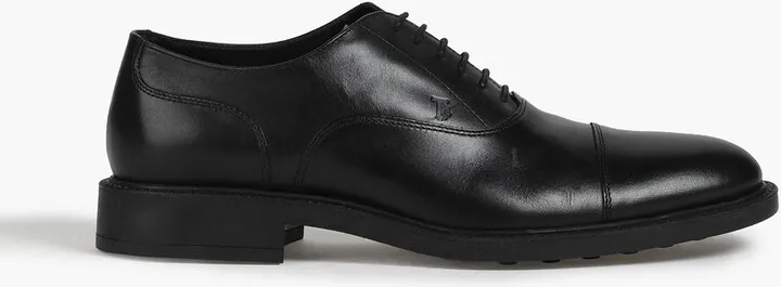 Francesina leather Oxford shoes