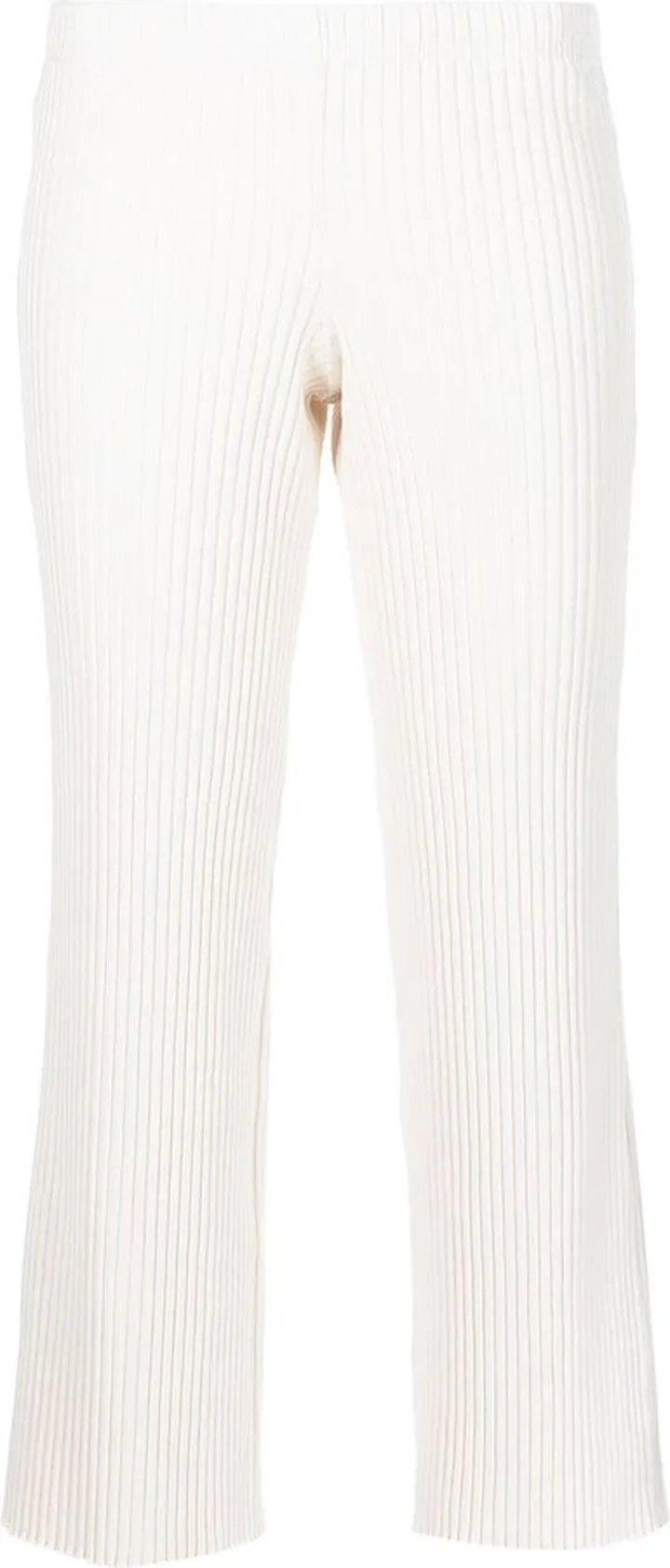 Ribbed Cropped Trousers