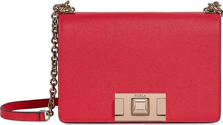 Furla Mimi' Mini Crossbody Cross-body Bag Red