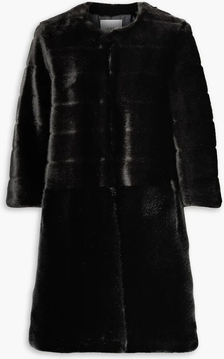 Omega faux fur coat
