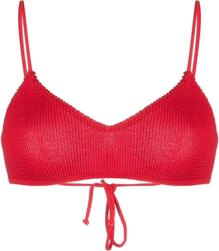 Crinkled Bikini Top