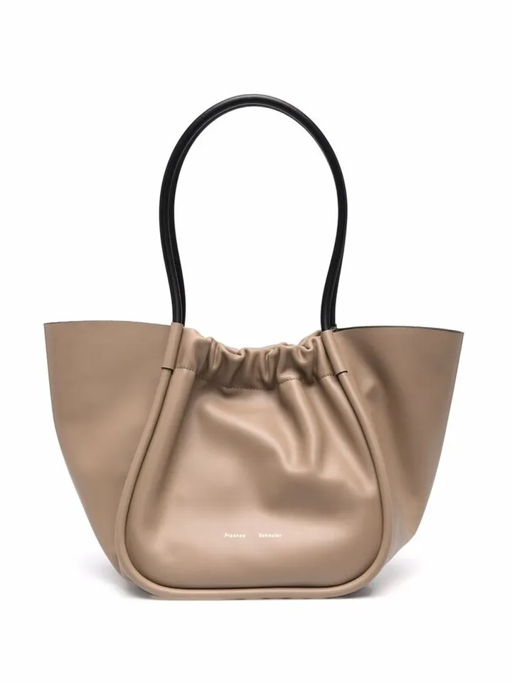 small Ruched tote bag