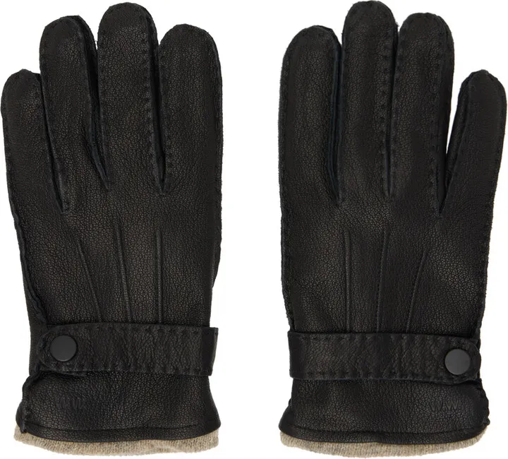 Wood Wood Black Johan Gloves