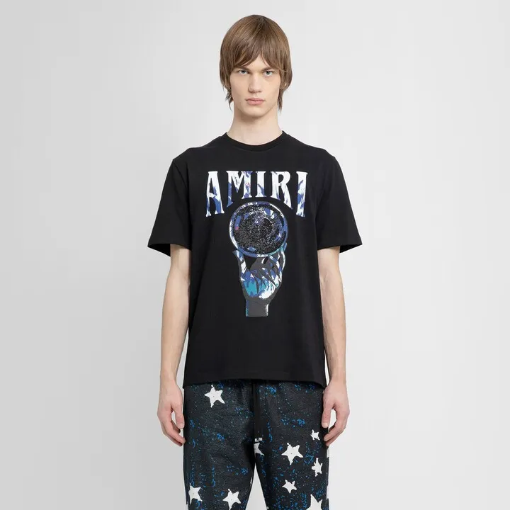 Amiri Man Black T-Shirts