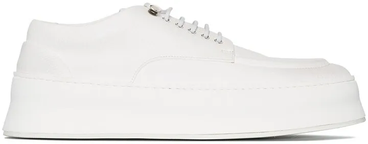 Cassapana leather derby shoes