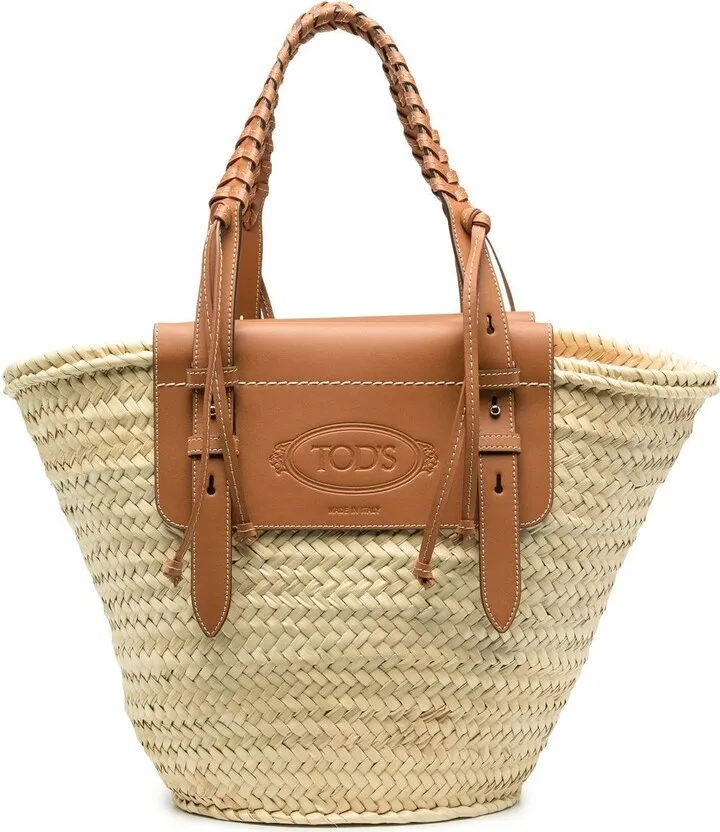 Large Interwoven Tote Bag