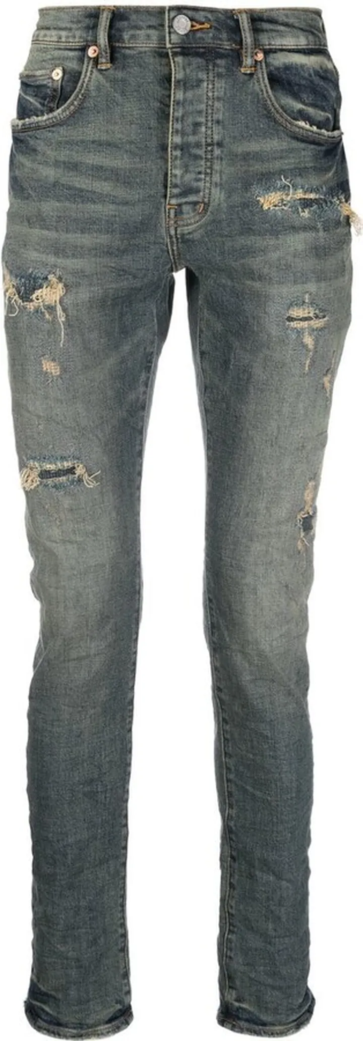 P001 low-rise skinny jeans
